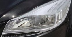 4 749 р. Накладки на фары СТ Ford Kuga 2 дорестайлинг (2013-2016) (Неокрашенные)  с доставкой в г. Майкоп. Увеличить фотографию 2