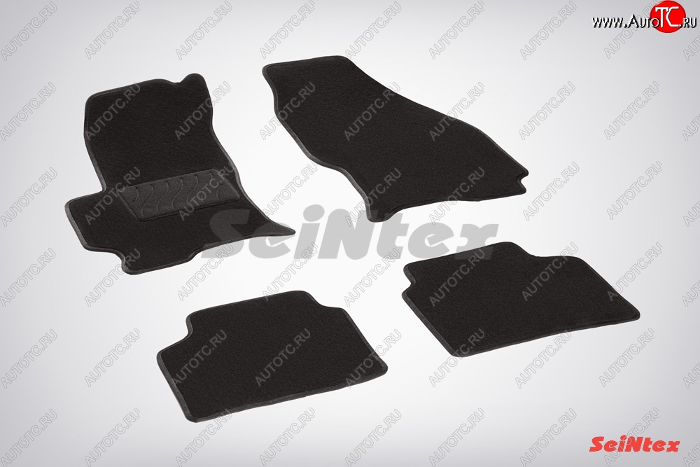 2 899 р. Износостойкие коврики в салон SeiNtex Premium LUX 4 шт. (ворсовые) Ford Mondeo Mk3,B4Y дорестайлинг, седан (2000-2003)  с доставкой в г. Майкоп