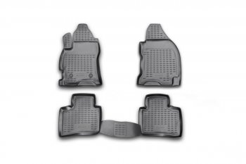 Коврики в салон Element 3D (полиуретан) Ford Mondeo Mk3,BWY дорестайлинг, универсал (2000-2003) (Черные)