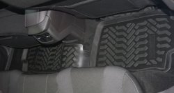 1 599 р. Коврики в салон (седан) Aileron (полиуретан) Ford Mondeo MK5 CD391 дорестайлинг седан (2014-2018)  с доставкой в г. Майкоп. Увеличить фотографию 2