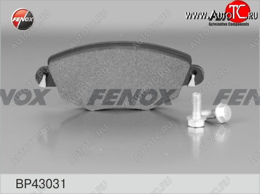 2 189 р. Колодка переднего дискового тормоза FENOX Ford Mondeo Mk3,B4Y дорестайлинг, седан (2000-2003)  с доставкой в г. Майкоп