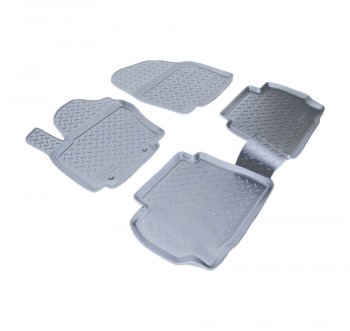 Коврики салона Norplast Unidec Ford Mondeo (2007-2014) Mk4,BD дорестайлинг, седан, Mk4,DG дорестайлинг, универсал, Mk4,BD рестайлинг, седан, Mk4,DG рестайлинг, универсал (Цвет: серый)