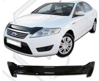 Дефлектор капота CA-Plastic Ford Mondeo (2007-2010) Mk4,BD дорестайлинг, седан
