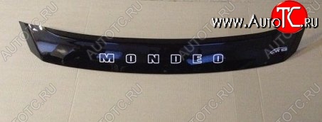 999 р. Дефлектор капота Russtal (короткий) Ford Mondeo Mk4,BD рестайлинг, седан (2010-2014)  с доставкой в г. Майкоп