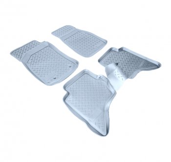 Коврики салона Norplast Unidec Ford Ranger (2006-2011), Mazda BT-50 (2006-2011) (Цвет: серый)