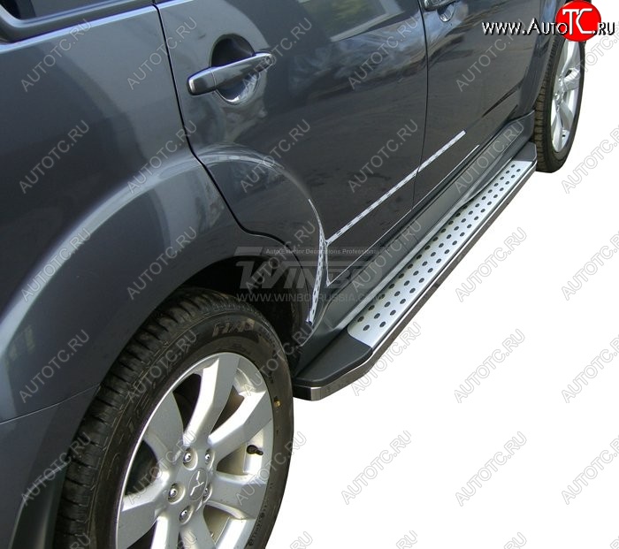 7 699 р. Подножки боковые WINBO (серия М16) Mazda BT-50 (2011-2015)  с доставкой в г. Майкоп