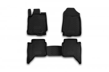 Комплект ковриков салона Element (полиуретан) Ford Ranger DoubleCab дорестайлинг (2011-2016)