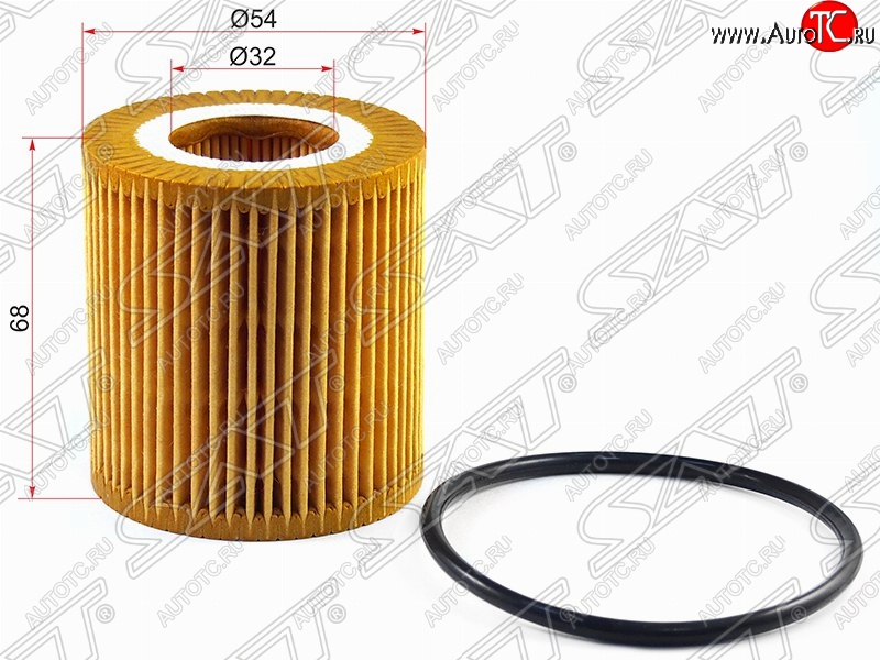 229 р. Фильтр масляный SAT (2.2, 3.0, 3.2 TDCi, картридж)  Ford Ranger ( DoubleCab,  RapCab) (2011-2016), Mazda BT-50 (2011-2015)  с доставкой в г. Майкоп