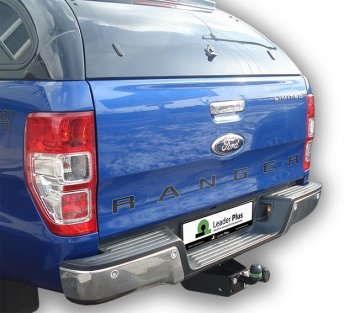 7 999 р. Фаркоп Лидер Плюс Ford Ranger RapCab рестайлинг (2015-2021)  с доставкой в г. Майкоп. Увеличить фотографию 2