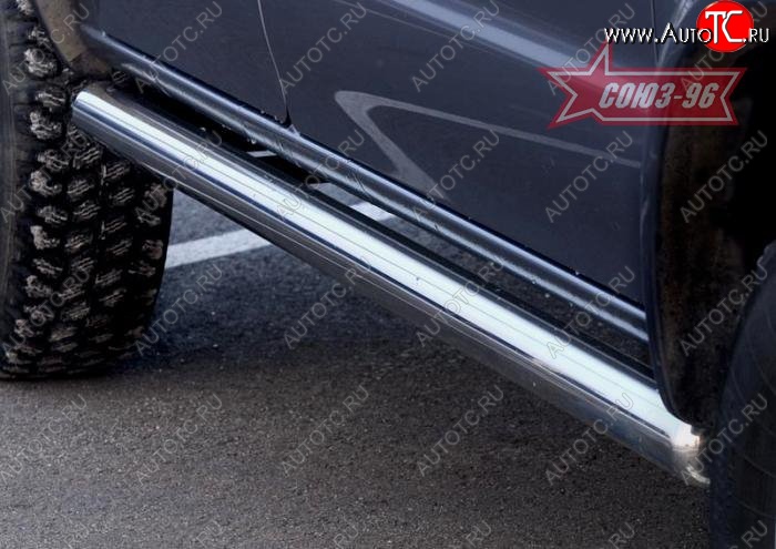 14 804 р. Защита порогов Souz-96 (d76) Ford Ranger дорестайлинг (2006-2009)  с доставкой в г. Майкоп