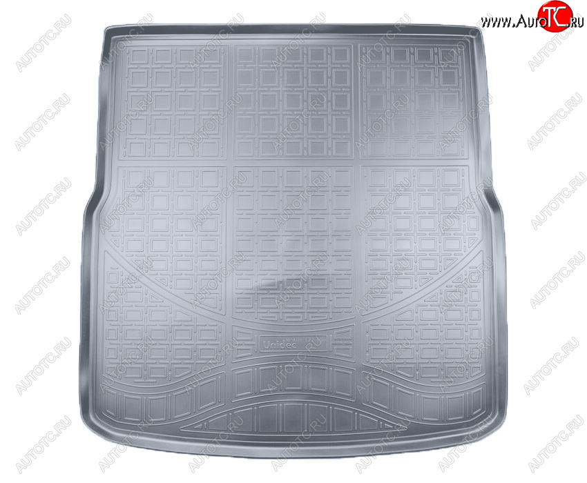 2 499 р. Коврик багажника Norplast Unidec  Ford S-Max  1 (2006-2015) дорестайлинг, рестайлинг (Цвет: серый)  с доставкой в г. Майкоп