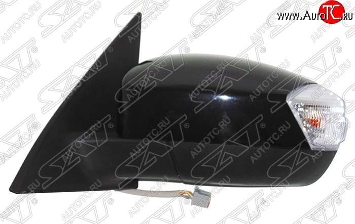6 999 р. Боковое левое зеркало заднего вида SAT (поворот, 5 контактов)  Ford S-Max  1 (2006-2010) дорестайлинг (Неокрашенное)  с доставкой в г. Майкоп