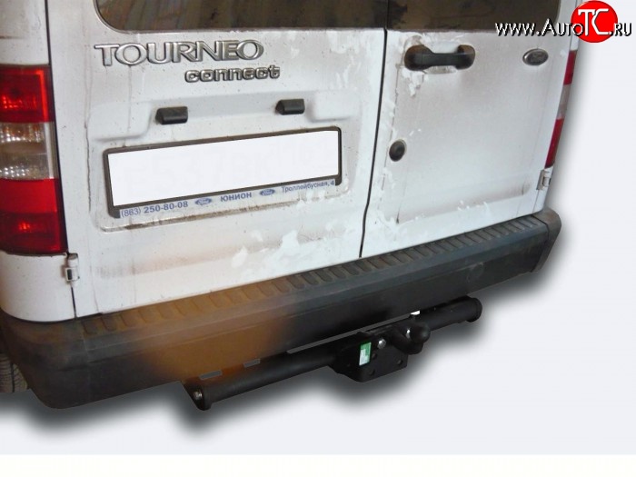 10 999 р. Фаркоп Лидер Плюс (до 2000 кг) Ford Tourneo Connect дорестайлинг (2002-2007) (Без электропакета)  с доставкой в г. Майкоп