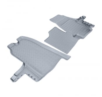 Коврики салона Norplast Unidec Ford Transit (2006-2014) цельнометаллический фургон (Цвет: серый)