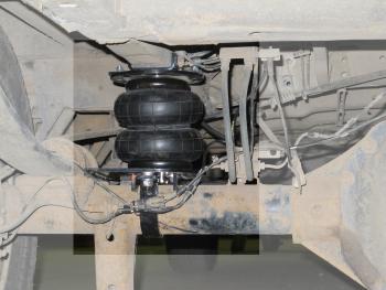 26 549 р. Комплект вспомогательной пневмоподвески на заднюю ось Aride (полный или задний привод, односкатный) Ford Transit цельнометаллический фургон дорестайлинг (2000-2006)  с доставкой в г. Майкоп. Увеличить фотографию 2
