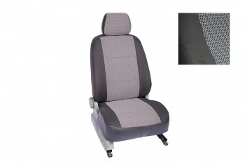 Чехлы для сидений Seintex (жаккард) Ford Transit (2014-2022) цельнометаллический фургон
