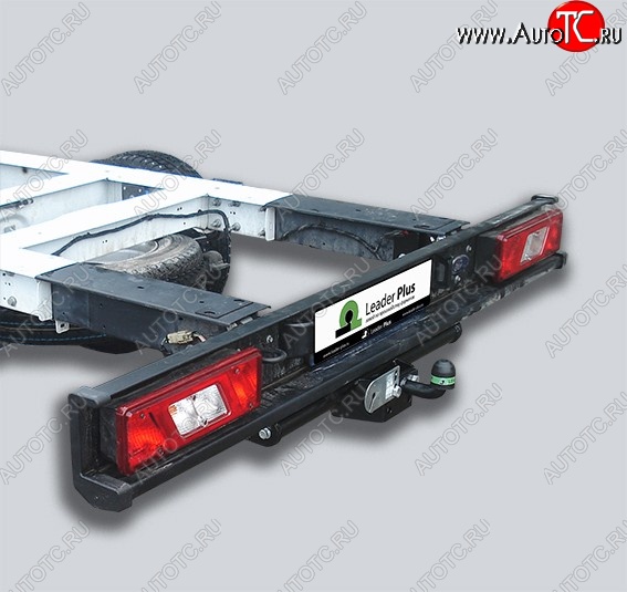 9 399 р. Фаркоп Лидер Плюс (шасси, 2000кг) Ford Transit цельнометаллический фургон (2014-2022) (Без электропакета)  с доставкой в г. Майкоп