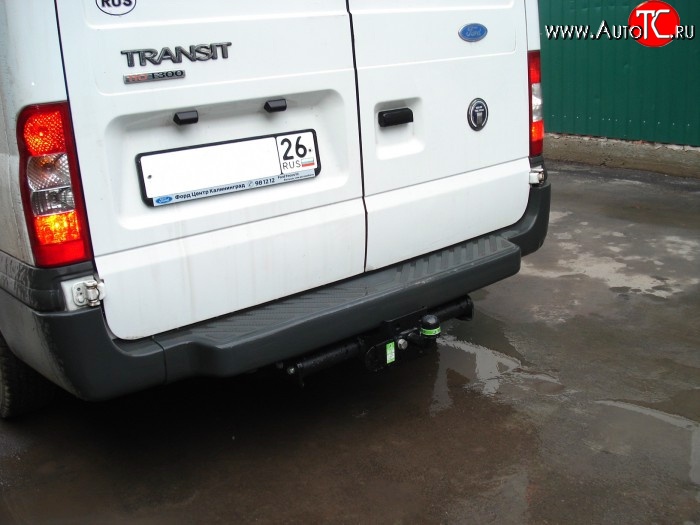 70 999 р. Фаркоп Лидер Плюс (до 2000 кг) Ford Transit цельнометаллический фургон (2006-2014) (Без электропакета)  с доставкой в г. Майкоп