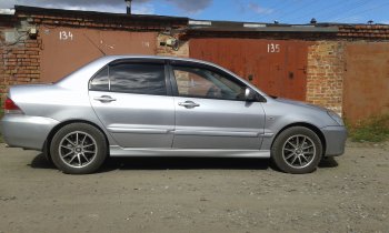 3 899 р. Пороги накладки Сток 2л Mitsubishi Lancer 9 CS седан 2-ой рестайлинг (2005-2009) (Неокрашенные)  с доставкой в г. Майкоп. Увеличить фотографию 10