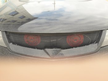 4 199 р. Решётка радиатора (Forte) RA KIA Cerato 2 TD седан (2008-2013) (Поверхность глянец (под окраску), Неокрашенная)  с доставкой в г. Майкоп. Увеличить фотографию 6