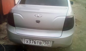 2 699 р. Накладка на крышку багажника автомобиля XALK Лада Гранта Спорт 2191 лифтбэк рестайлинг (2023-2025) (Неокрашенная)  с доставкой в г. Майкоп. Увеличить фотографию 6