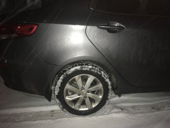 4 099 р. Комплект задних пружин с (+20 мм, усиленные) Техно Рессор (Технорессор) KIA Rio 3 QB рестайлинг седан (2015-2017)  с доставкой в г. Майкоп. Увеличить фотографию 2