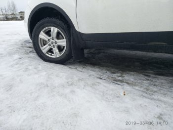 749 р. Универсальные передние брызговики (широкие) ПТП64 Uni4  Subaru XV GT/G24 дорестайлинг (2017-2021)  с доставкой в г. Майкоп. Увеличить фотографию 12