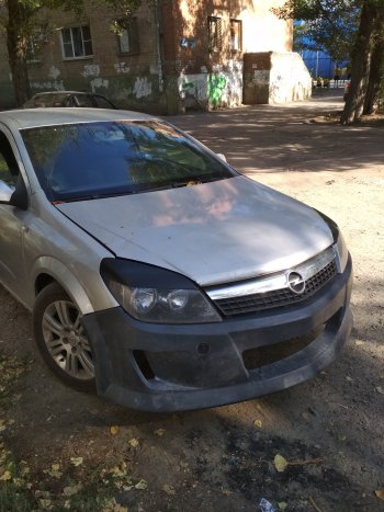 829 р. Реснички Global Tuning Opel Astra H GTC хэтчбек 3 дв. рестайлинг (2006-2011) (Неокрашенные)  с доставкой в г. Майкоп. Увеличить фотографию 23