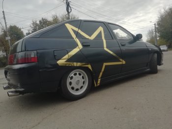 1 599 р. Комплект порогов Avtoritet Лада Приора 2170 седан дорестайлинг (2007-2014) (Без захода на арку, Неокрашенные)  с доставкой в г. Майкоп. Увеличить фотографию 3