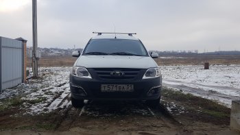 5 399 р. Вставки под ПТФ с ДХО в передний бампер Тюн-Авто  Лада Ларгус (2012-2021) дорестайлинг R90 (Стандарт)  с доставкой в г. Майкоп. Увеличить фотографию 21