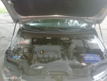 1 699 р. Упоры капота Russtal KIA Cerato 2 TD седан (2008-2013)  с доставкой в г. Майкоп. Увеличить фотографию 3