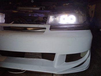 5 499 р. Передний бампер Racing Opel Calibra A (1990-1997)  с доставкой в г. Майкоп. Увеличить фотографию 5