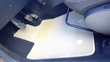 539 р. Комплект ковриков в салон Klever (текстиль) Лада XRAY (2016-2022)  с доставкой в г. Майкоп. Увеличить фотографию 2