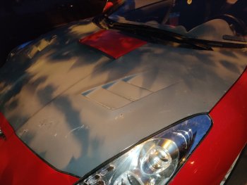 9 399 р. Пластиковый капот TRD Toyota Celica T230 (1999-2006)  с доставкой в г. Майкоп. Увеличить фотографию 6