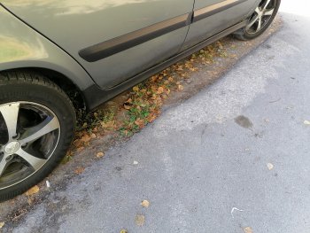 999 р. Пороги накладки Автостайл Datsun on-DO седан дорестайлинг (2014-2019)  с доставкой в г. Майкоп. Увеличить фотографию 5