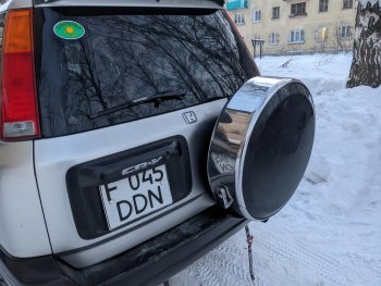 6 499 р. Бокс запасного колеса Ралекс-Тюнинг Subaru XV GT/G24 дорестайлинг (2017-2021) (215/65R16, Тарелочка неокрашенная)  с доставкой в г. Майкоп. Увеличить фотографию 17