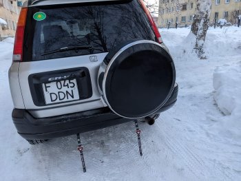 6 499 р. Бокс запасного колеса Ралекс-Тюнинг Subaru XV GT/G24 дорестайлинг (2017-2021) (215/65R16, Тарелочка неокрашенная)  с доставкой в г. Майкоп. Увеличить фотографию 16