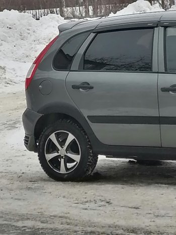 979 р. Арки крыльев Автостайл™ (декоративные, под установку с порогами, имеющие заходы на заднюю арку)  Лада Калина ( 1118,  1117,  1119) - Калина Спорт  1119 (Поверхность шагрень)  с доставкой в г. Майкоп. Увеличить фотографию 7