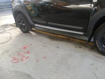 4 649 р. Молдинги дверей Артформ Renault Duster HS рестайлинг (2015-2021)  с доставкой в г. Майкоп. Увеличить фотографию 5