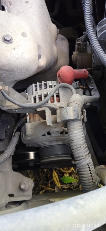 9 599 р. Генератор SAT (12V/80A) Nissan Primera 3 универсал P12 (2002-2008)  с доставкой в г. Майкоп. Увеличить фотографию 2