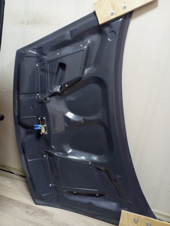 27 999 р. Пластиковый капот Mugen Style  Honda Civic  FD (2005-2011) седан дорестайлинг, седан рестайлинг (Неокрашенный)  с доставкой в г. Майкоп. Увеличить фотографию 8