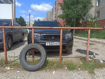 4 599 р. Решётка радиатора DM-Style  Renault Duster  HS (2010-2015) дорестайлинг (Без сетки, Неокрашенная глянец (под окраску))  с доставкой в г. Майкоп. Увеличить фотографию 6