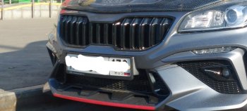 18 799 р. Передний бампер ROTOR KIA Rio 4 FB дорестайлинг седан (2016-2020) (Неокрашенный, без накладок ДХО)  с доставкой в г. Майкоп. Увеличить фотографию 10