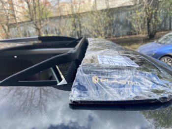 2 699 р. Универсальный дефлектор люка CA Plastic (940 мм) Mercedes-Benz CLS class C257 (2017-2025) (Classic полупрозрачный)  с доставкой в г. Майкоп. Увеличить фотографию 4