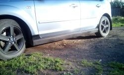 2 679 р. Пороги накладки Снайпер Ford Focus 2 универсал дорестайлинг (2004-2008) (Неокрашенные)  с доставкой в г. Майкоп. Увеличить фотографию 4