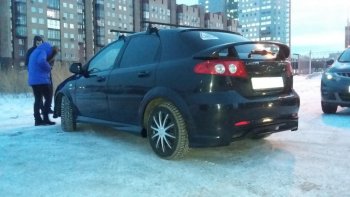 3 099 р. Пороги накладки Атланта Chevrolet Lacetti хэтчбек (2002-2013) (Неокрашенные)  с доставкой в г. Майкоп. Увеличить фотографию 3