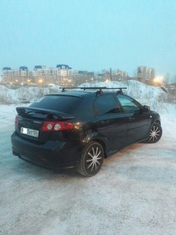 3 099 р. Пороги накладки Атланта Chevrolet Lacetti хэтчбек (2002-2013) (Неокрашенные)  с доставкой в г. Майкоп. Увеличить фотографию 5