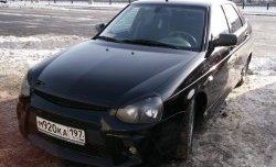 5 099 р. Передний бампер Stinger Лада Приора 21728 купе дорестайлинг (2010-2013) (Неокрашенный)  с доставкой в г. Майкоп. Увеличить фотографию 9