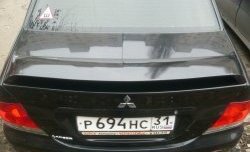 4 099 р. Средний спойлер 2.0 стандарт Mitsubishi Lancer 9 CS седан 1-ый рестайлинг (2003-2005) (Без места под стоп-сигнал, Неокрашенный)  с доставкой в г. Майкоп. Увеличить фотографию 2