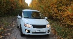 2 599 р. Решётка радиатора Ривьера  Лада Гранта  2190 (2011-2017) седан дорестайлинг (Неокрашенная)  с доставкой в г. Майкоп. Увеличить фотографию 20